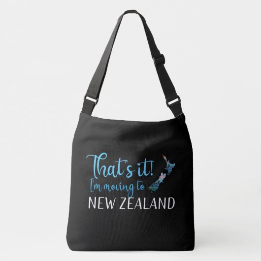 KIWI NEW ZEALAND PAUA CROSSBODY BAG CROSSBODY TAS (Voorkant)