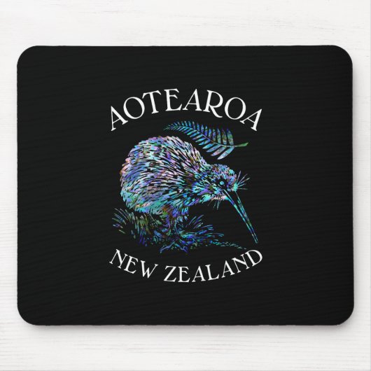 KIWI NEW ZEALAND PAUA LAPTOP SLEEP MUISMAT (Voorkant)