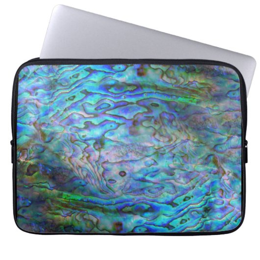 KIWI NEW ZEALAND PAUA LAPTOP SLEEVE (Voorkant)