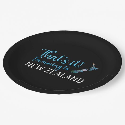 KIWI NEW ZEALAND PAUA PAPIEREN BORDJE (Gekanteld)