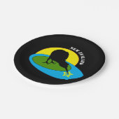 Kiwi - Nieuw-Zeeland Bird & Bro (reisfeest) Papieren Bordje (Gekanteld)