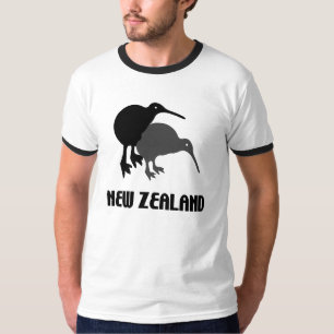 Kiwi Nieuw-Zeeland Funny Mannen Shirt