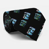 KIWI NIEUW-ZEELAND KIA ORA PAUA STROPDAS (Opgerold)