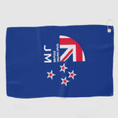 Kiwi Nieuw-Zeelander Golft Golfhanddoek (Horizontaal)