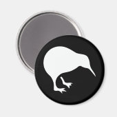 Kiwi Nieuw-Zeelands embleem Magneet (Voorkant / Achterkant)