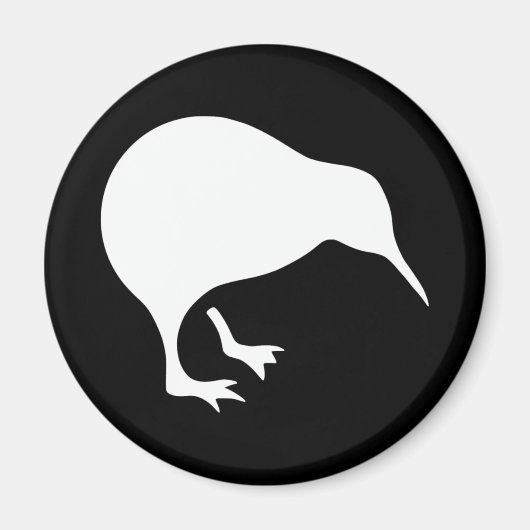 Kiwi Nieuw-Zeelands embleem Magneet (Voorkant)