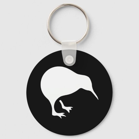 Kiwi Nieuw-Zeelands embleem Sleutelhanger (Voorkant)