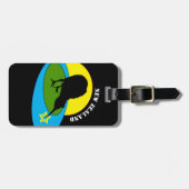 Kiwi - Nieuw-Zeelandse Vogel- en Bro-reis (bagage) Bagagelabel (Voorkant horizontaal)