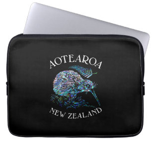 KIWI NIEUWE-ZEELAND PAUA LAPTOP HOES