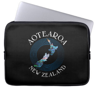 KIWI NIEUWE-ZEELAND PAUA LAPTOP HOES