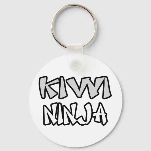 Kiwi Ninja Sleutelhanger (Voorkant)