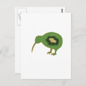 kiwi nz kiwifruit briefkaart (Voorkant / Achterkant)
