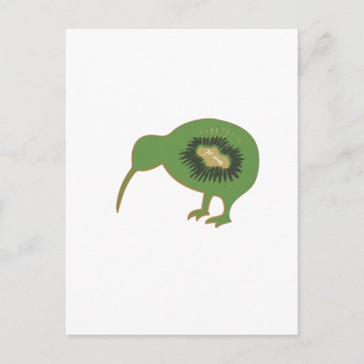 kiwi nz kiwifruit briefkaart (Voorkant)