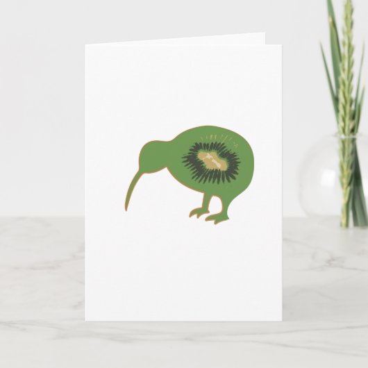 kiwi nz kiwifruit kaart (Voorkant)