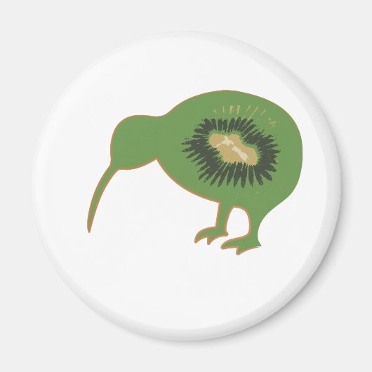 kiwi nz kiwifruit magneet (Voorkant)