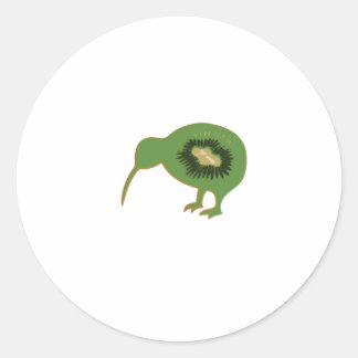 kiwi nz kiwifruit ronde sticker