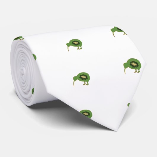 kiwi nz kiwifruit stropdas (Opgerold)