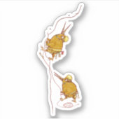 KIWI NZ VOGELS ROTSKLIMMEN STICKER (Voorkant)