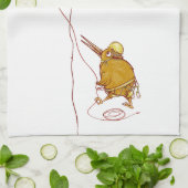 KIWI NZ VOGELS ROTSKLIMMEN THEEDOEK (Gevouwen)