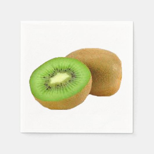"Kiwi" ontwerp papieren servetten (Voorkant)
