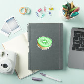 Kiwi op maat gesneden vinyl sticker (iPad Cover)
