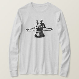 Kiwi Pair Nieuw-Zeeland roeien lange mouw T-shirt
