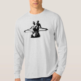 Kiwi Pair Nieuw-Zeeland roeien lange mouw T-shirt