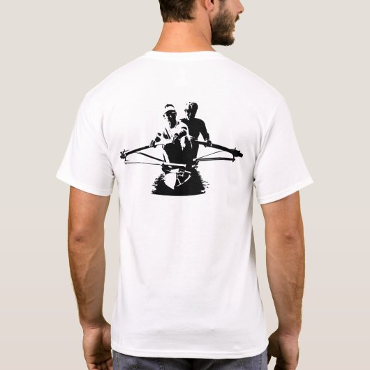 Kiwi Pair Nieuw-Zeeland Roeien T-shirt (Achterkant)