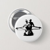 Kiwi Pair Rowing Ronde Button 5,7 Cm (Voorkant /achterkant)