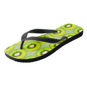 Kiwi-patroon Teenslippers (Schuin)
