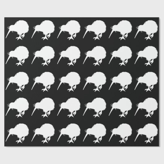 Kiwi Pattern Cadeaupapier (Vlak)