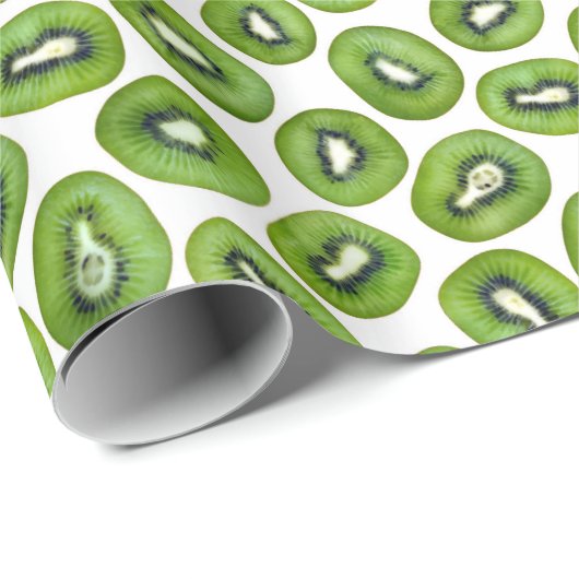 Kiwi Pattern Cadeaupapier (Rol Hoek)