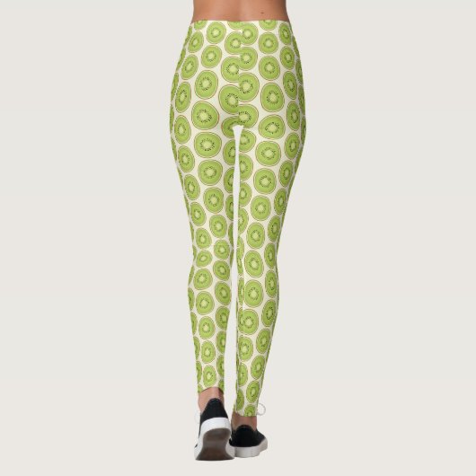 Kiwi Pattern Leggings (Achterkant)
