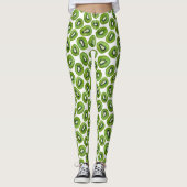 Kiwi Pattern Leggings (Voorkant)