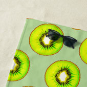 Kiwi Pattern Strandlaken (In situ)