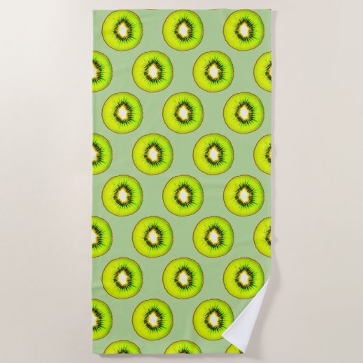 Kiwi Pattern Strandlaken (Voorkant)