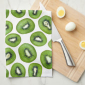 Kiwi Pattern Theedoek (Quarter Fold)