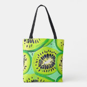Kiwi plakjes: Levendig en Vers Tote Bag (Achterkant)