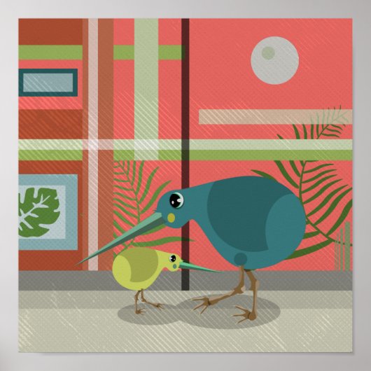Kiwi Poster (Voorkant)