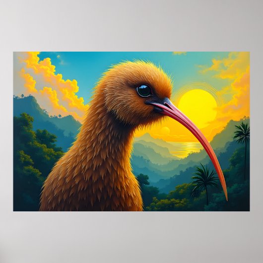 Kiwi Poster (Voorkant)