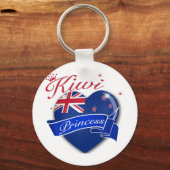 Kiwi Princess Sleutelhanger (Voorkant)