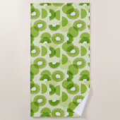 Kiwi Print Strandlaken (Voorkant)