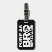 Kiwi, Pure Nieuw-Zeeland Bagagelabel (Voorkant verticaal)