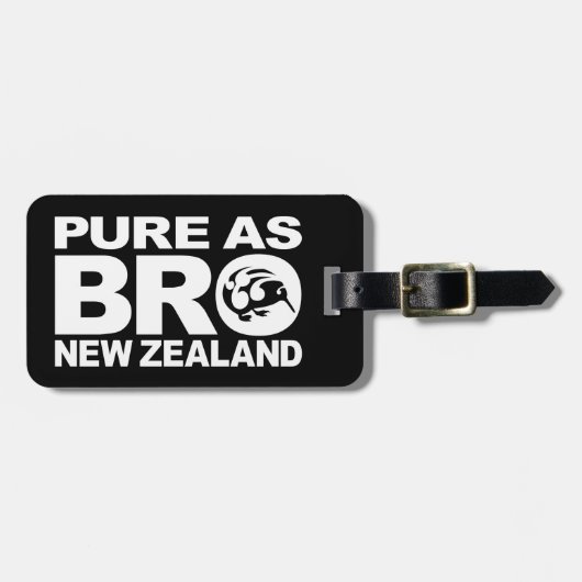 Kiwi, puur Nieuw-Zeeland Bagagelabel (Voorkant horizontaal)