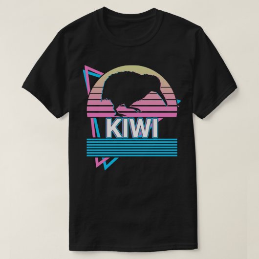 Kiwi Retro Cadeau T-shirt (Design voorkant)