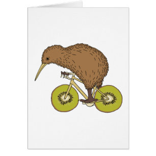 Kiwi Riding Bike met Kiwi Wheels
