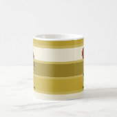 Kiwi rijden op een eenwieler grappige illustratie koffiemok (Center)