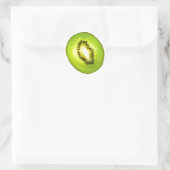 Kiwi Ronde Sticker (Tas)