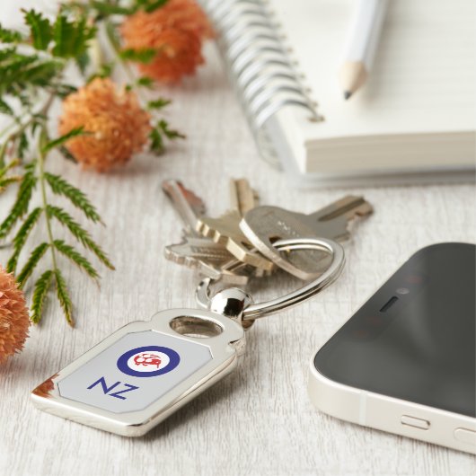 Kiwi Roundel Sleutelhanger (Zijkant)