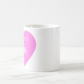 Kiwi roze hartkopje koffiemok (Center)